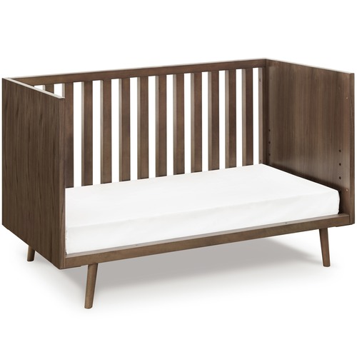 Walnut cot best sale